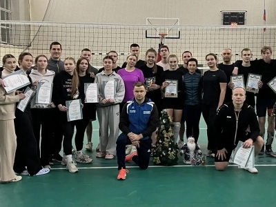 🏐Подведены итоги Новогоднего турнира колледжа по волейболу